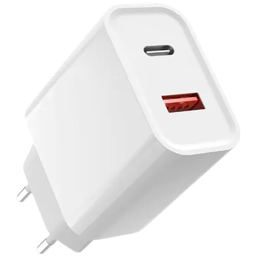 Grab 'N Go USB USB-C Fast Charger 20W White