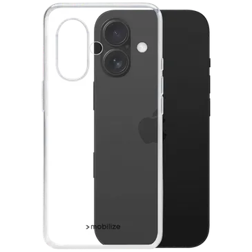 Mobilize TPU Back Cover Transparent Apple iPhone 16